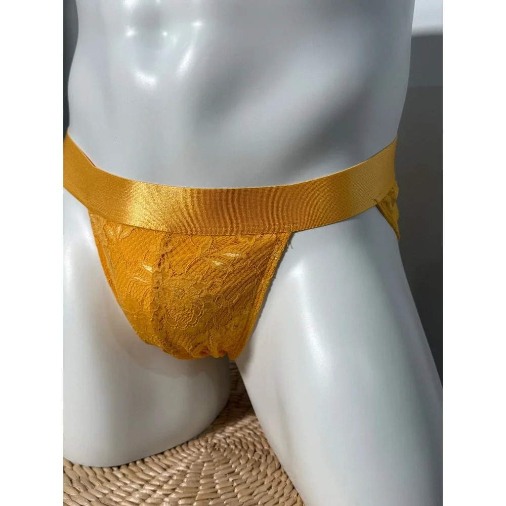 Cosabella‎ Taaja Mango  Lace Sports Brief Soft Stretch Comfort & Full Coverage S